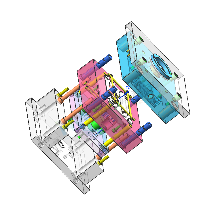 IMD/IML注塑工藝模具設計開發(fā)