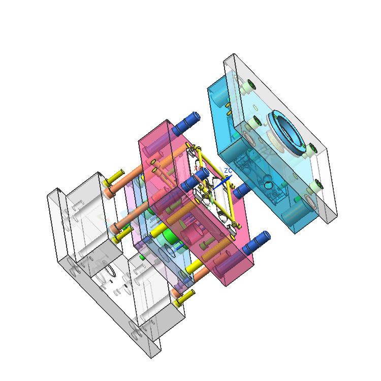 IMD/IML注塑工藝模具設計開發(fā)