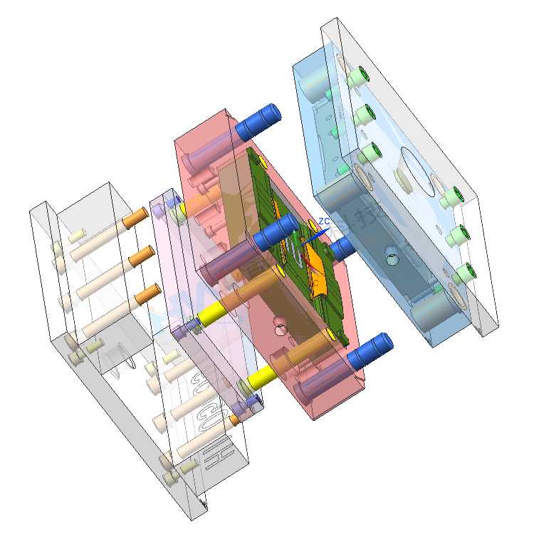 IMD/IML注塑工藝模具設計開發(fā)